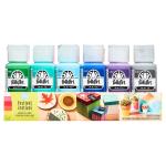 Vibrant 12-Piece Festival Acrylic Paint Set