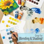 Vibrant 12-Piece Festival Acrylic Paint Set