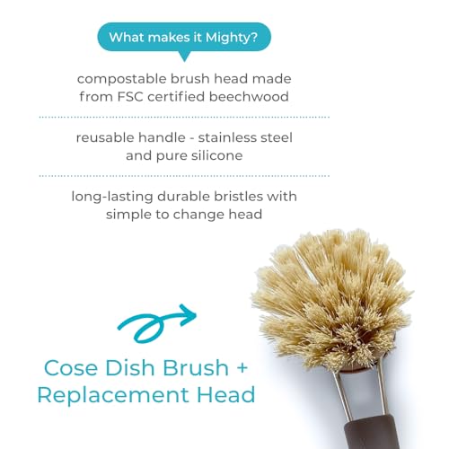 Zero Waste Dishwashing Set with Silicone Brush