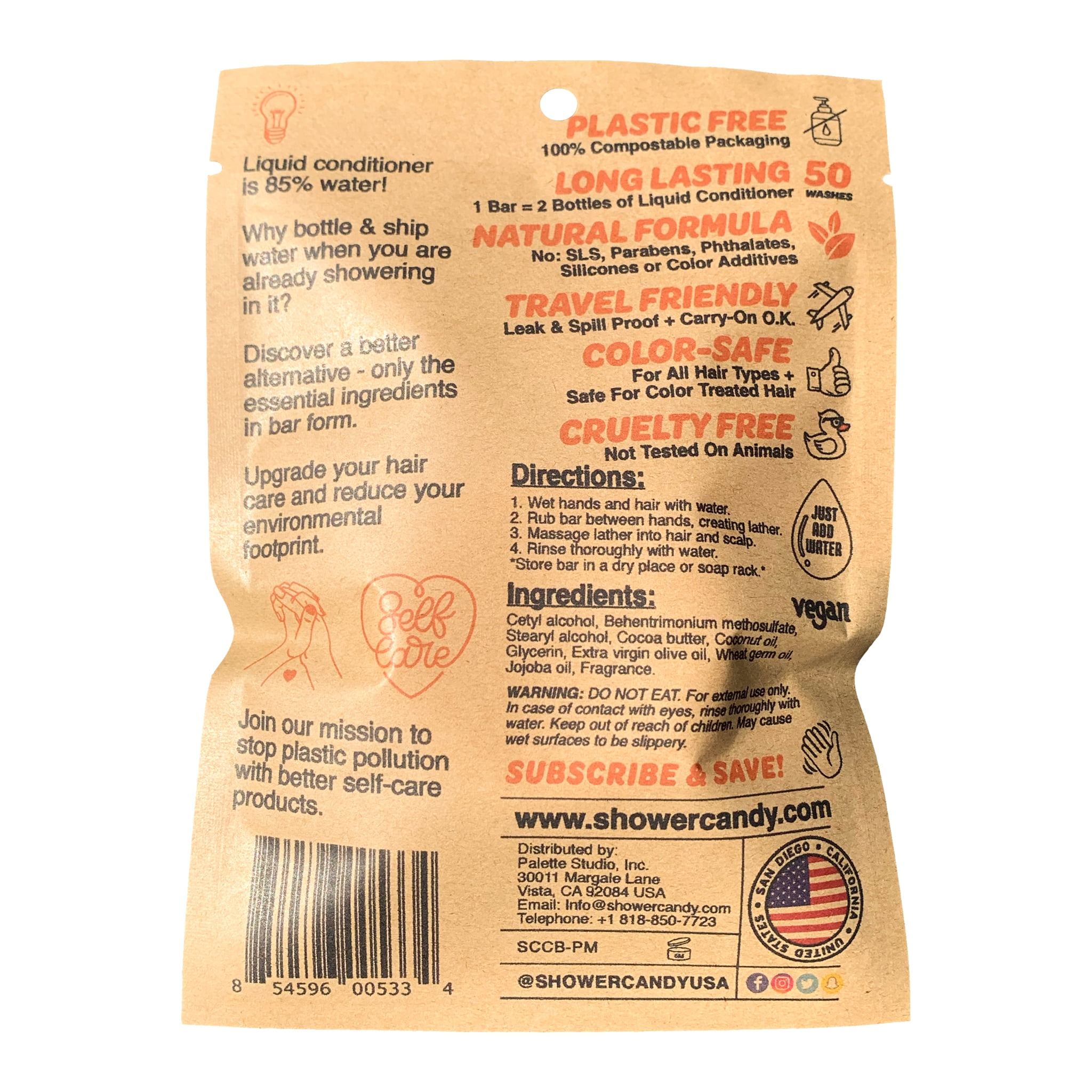 Pineapple Mango Conditioner Bar - Eco-Friendly Hair Care