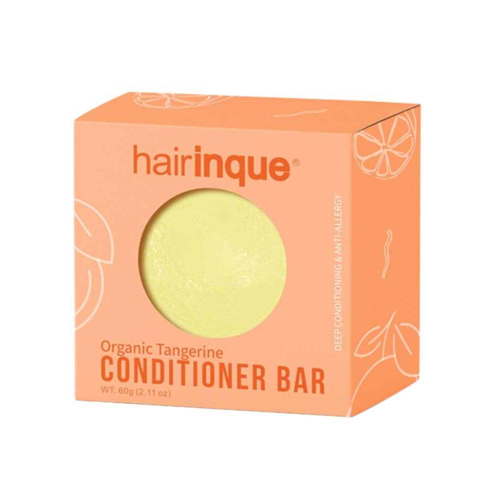Organic Tangerine Solid Conditioner Bar - Eco-Friendly 2.11 oz