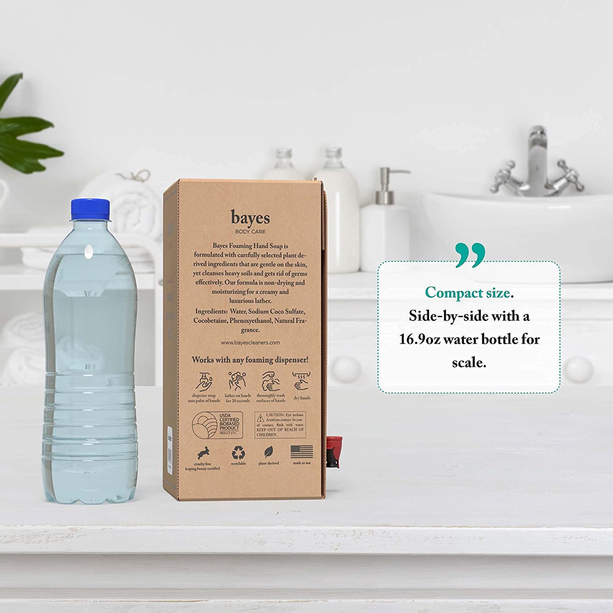 Bayes Rosemary Mint Eco-Friendly Hand Soap Refill