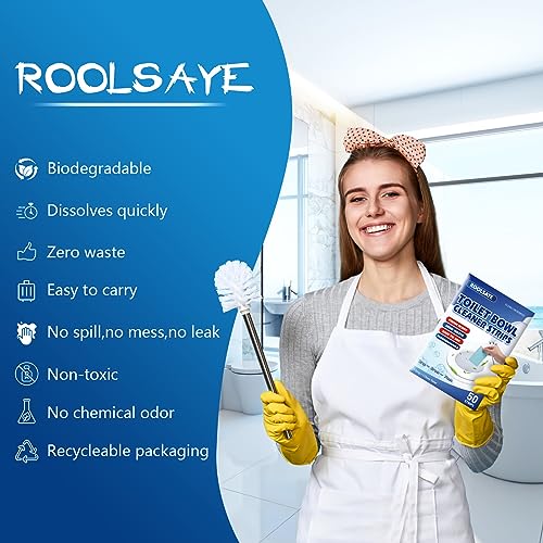 Plastic-Free Toilet Cleaner Strips for Travel