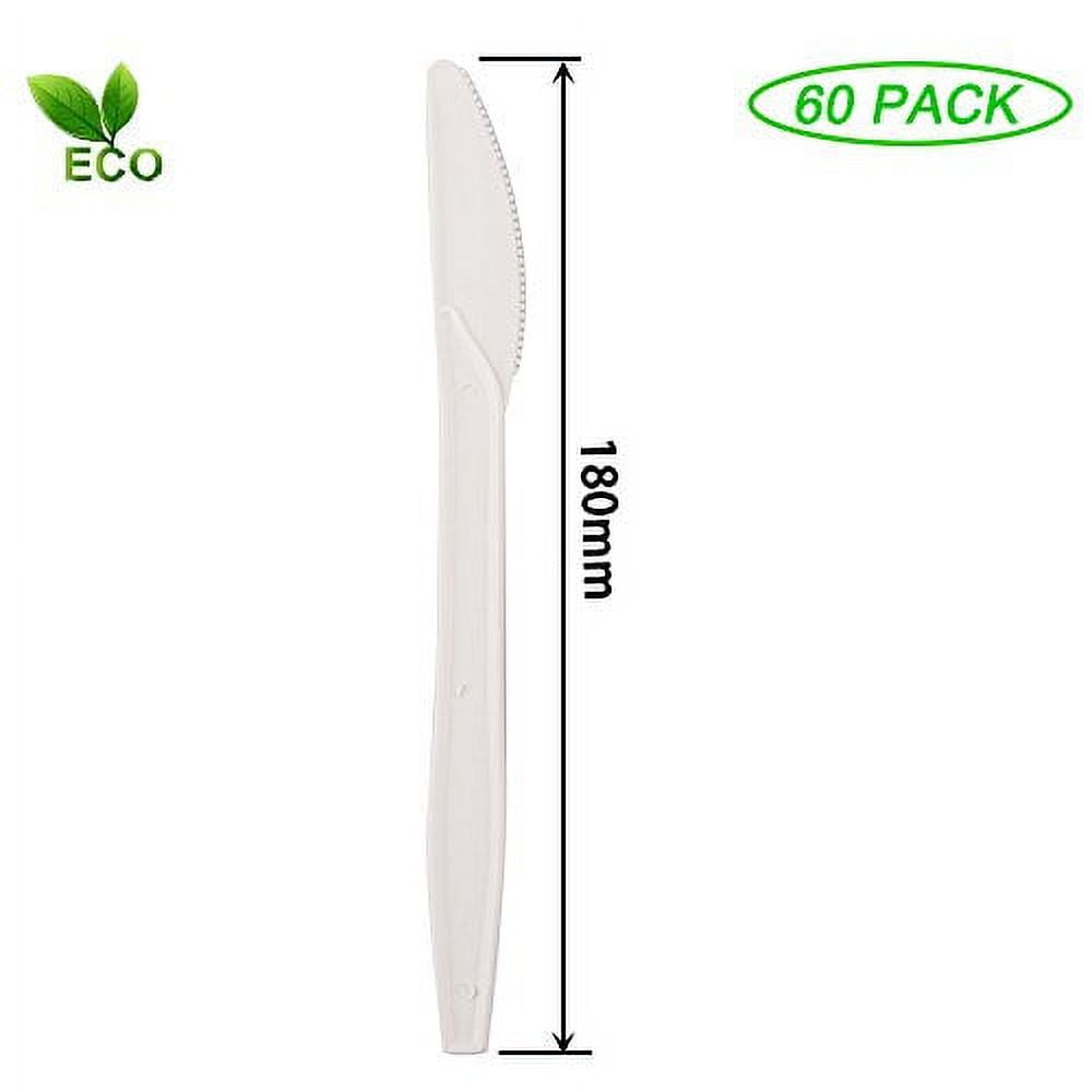260 Pack Eco-Friendly Compostable Cutlery Set