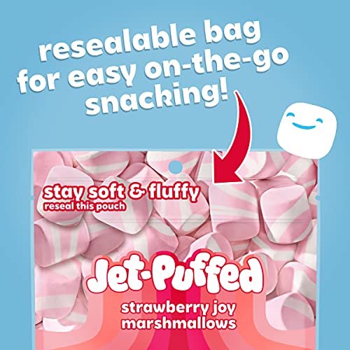 Jet-Puffed Strawberry Snacking Marshmallows 7 oz
