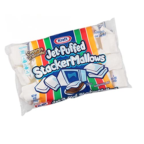 StackerMallows Marshmallows for Perfect S'mores, 4 Bags