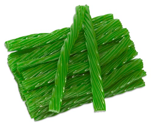 Happy Bites Green Apple Licorice Twists - Jumbo