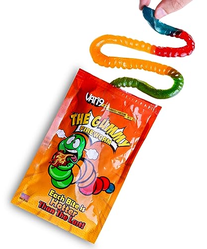 Gummy Fireworm™ Candy - Chewy Fun Awaits!