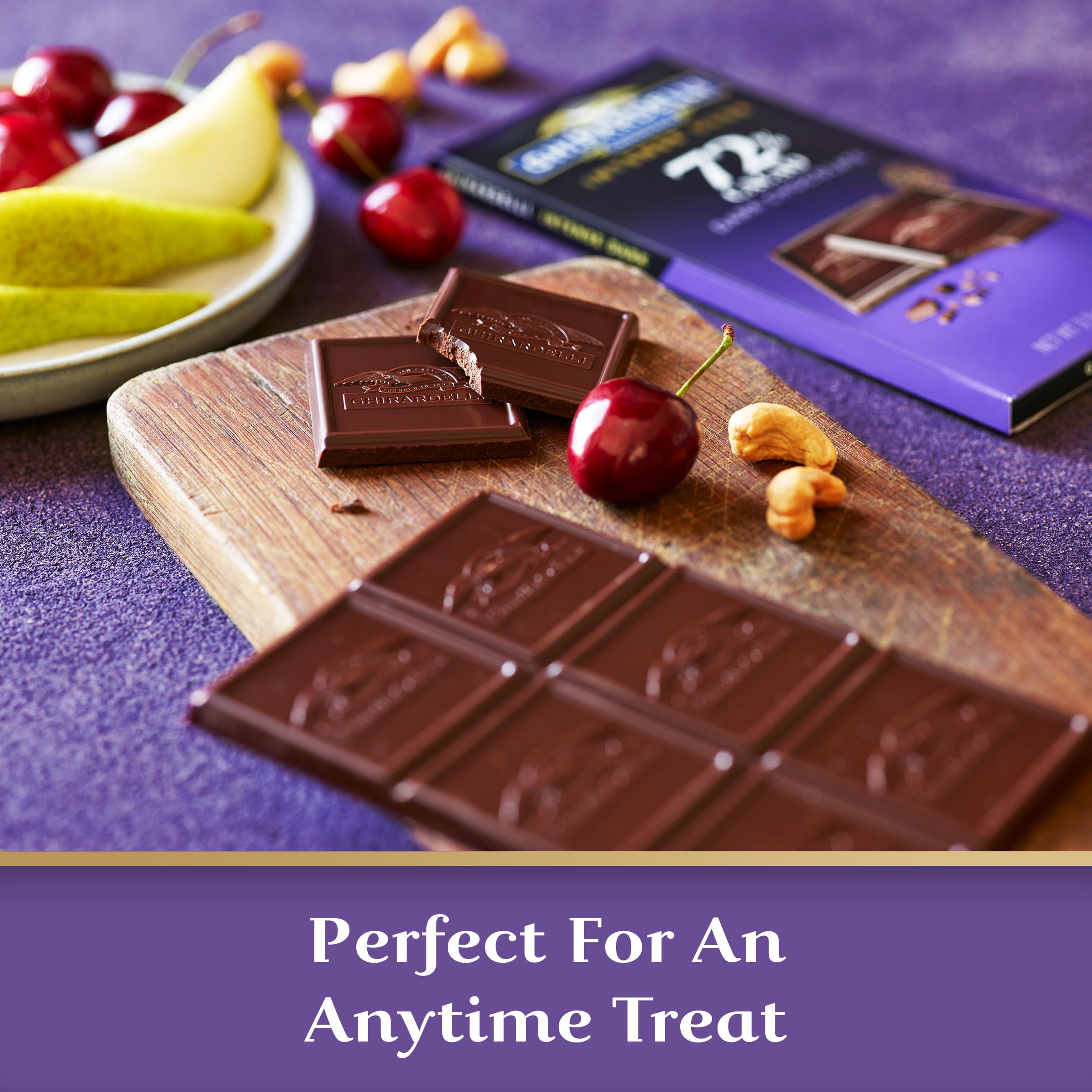 Ghirardelli Intense Dark Chocolate Bar, 72% Cacao