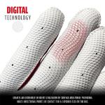 Franklin Sports Youth MLB Digi Camo Batting Gloves, White/Navy/Red, Medium