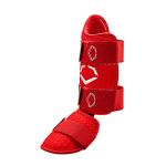 EvoShield Pro-SRZ 2.0 Batter's Leg Guard - Scarlet, Right Hand Hitter