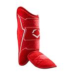EvoShield Pro-SRZ 2.0 Batter's Leg Guard - Scarlet, Right Hand Hitter