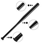 Tuggui Baseball Bat Steel with Carrying Bag (32 in, Black)