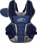 Rawlings | RENEGADE 2.0 Catcher's Set | Baseball | NOCSAE Certified | Youth Ages 12 and Under | Navy/Silver