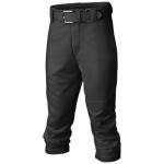 Easton | PRO+ Pull Up Baseball Pant | Youth | Full Length | Elastic Bottom | Youth Black Y M