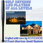 Aluminum Baseball Bat - 28-30 Inch 35 Oz - Softball, Self Defense, Batting Practice, Pickup Games and Home Security - Metal Tball Bat - KOTIONOK