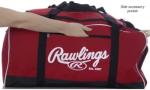 Rawlings | COVERT Duffle Equipment Bag | Baseball/Softball | Black