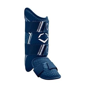 EvoShield Pro-SRZ 2.0 Batter's Leg Guard - Navy, Right Hand Hitter