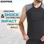 BODYPROX Baseball Chest Protector Shirt (Youth-L)