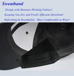 Gelante Adult Plain Baseball Cap Hat Classic Adjustable Size for All Seasons. 20-001-Black-1PC