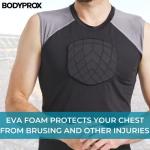 BODYPROX Baseball Chest Protector Shirt (Youth-L)
