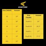 Easton | RIVAL+ Baseball Pant | White | Youth | Large