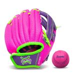 Franklin Sports Kids Baseball Glove - AirTech Boys + Girls Youth Tee Ball Glove - Kid + Toddler Tee Ball, Baseball + Softball Mitt - Right Hand Throw 8.5"