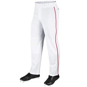 CHAMPRO MVP OB Open Bottom Baseball Pant with Contrast Color Braid Piping and Reinforced Double Knee