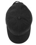 Gelante Baseball Caps Dad Hats 100% Cotton Polo Style Plain Blank Adjustable Size. 1801-Black-1PC