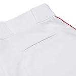 CHAMPRO MVP OB Open Bottom Baseball Pant with Contrast Color Braid Piping and Reinforced Double Knee