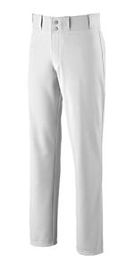 Mizuno Boys Youth Prospect Baseball Pant, Grey, Large US