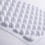 COOLOMG Youth Baseball Padded Shirt Kids Chest Protector Rib Heart Guard Sternum Protection for Football Softball Lacrosse Rugby White M