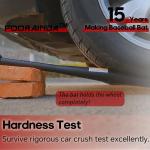 32in Baseball Bat 2LBS Heavy Duty Weighted Steel Baseball Bat for Adult and Youth Hardball Metal Bats, 2in Barrel