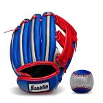 Franklin Sports Air Tech Foam Baseball Glove and Ball Set