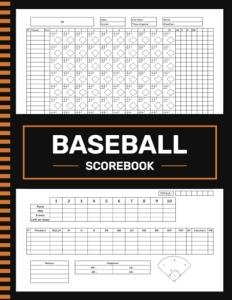 Baseball Scorebook: Simple Baseball/Softball Scorekeeper Book For Coach, Baseball Lovers And Fans (105 Pages 8.5" x 11" Inches)