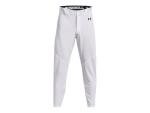 Under Armour Men's Utility Baseball Pant Closed 22, (100) White / / Black, Small