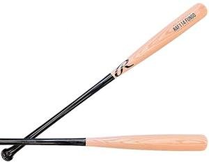 Rawlings | Wood FUNGO Training Bat | Baseball/Softball | Northern Ash | 35" | 2025 - Black/Natural