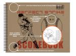 Perfect Strike Baseball Scorebook with Rules and Scoring Instructions. Heavy Duty. Youth or Adult Baseball and Softball. LS-10:9. (1 Book)