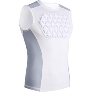 Legendfit Youth Baseball Chest Protector Padded Compression Shirt Support Softball Football Heart Sternum Guard