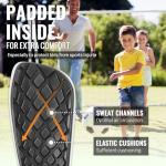 Soccer Shin Guards for Men incl. Sleeves with Optimized Insert Pocket - Protective Soccer Equipment for Kids Adults (Black L)