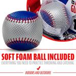 Franklin Sports Air Tech Foam Baseball Glove and Ball Set