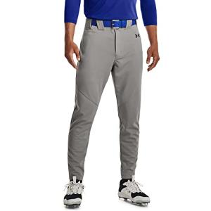 Under Armour Men's Utility Baseball Pants 22, (080) Baseball Gray / / Black, Medium