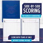 Murray Sporting Goods Premium Baseball Softball Scorebook - 60 Games | Stats Score Keeper Book for Adult & Youth Baseball/Softball