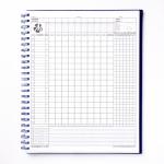 Murray Sporting Goods Premium Baseball Softball Scorebook - 60 Games | Stats Score Keeper Book for Adult & Youth Baseball/Softball
