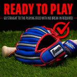 Franklin Sports Air Tech Foam Baseball Glove and Ball Set