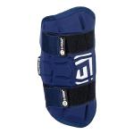 G-Form Elite Speed Baseball Leg Guard - Batter's Leg Guard with Adjustable Straps - Navy, Adult (One Size Fits All)