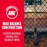 Franklin Sports Metal Youth Baseball Bat - Heist Kids Bats for Ages 8-12 - 2 5/8" Inch Big Barrel - Youth Drop -9 - USA Baseball Approved - 30" Inch / 21oz. - Black Heist 900