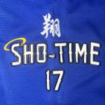 OEQVUWH Men's Japanese Baseball Jerseys #17 Hip Hop Short Sleeves Japan Baseball Jersey Shirts Stitched (Blue, Size XL)