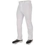 Champro Triple Crown 2.0 Open Bottom Baseball Pants, Adult Medium, White