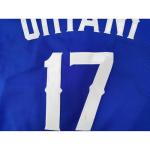 OEQVUWH Men's Japanese Baseball Jerseys #17 Hip Hop Short Sleeves Japan Baseball Jersey Shirts Stitched (Blue, Size XL)